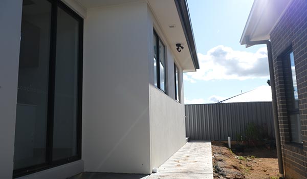cement rendering project