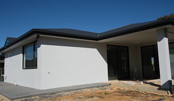 cement rendering project